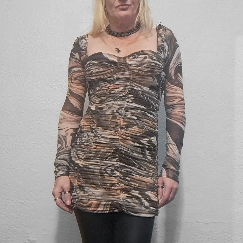 Sexy little camo minidress